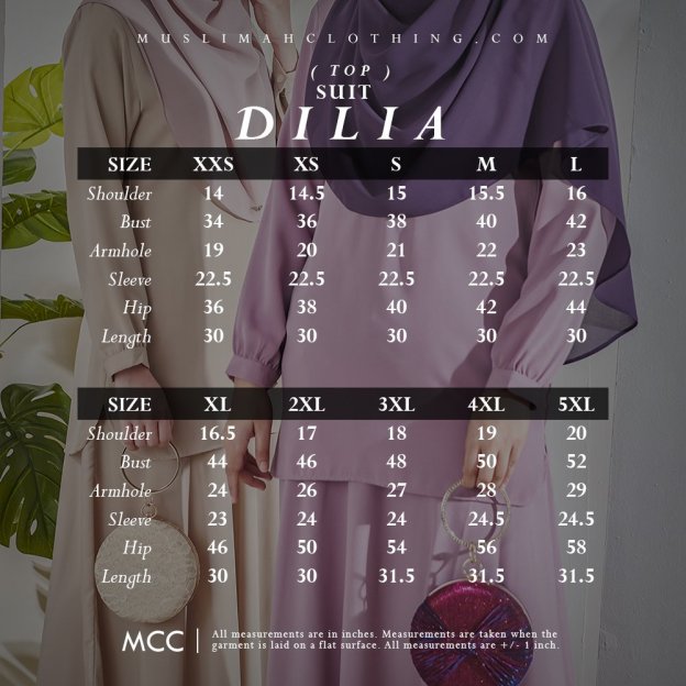Suit Dilia - Maroon