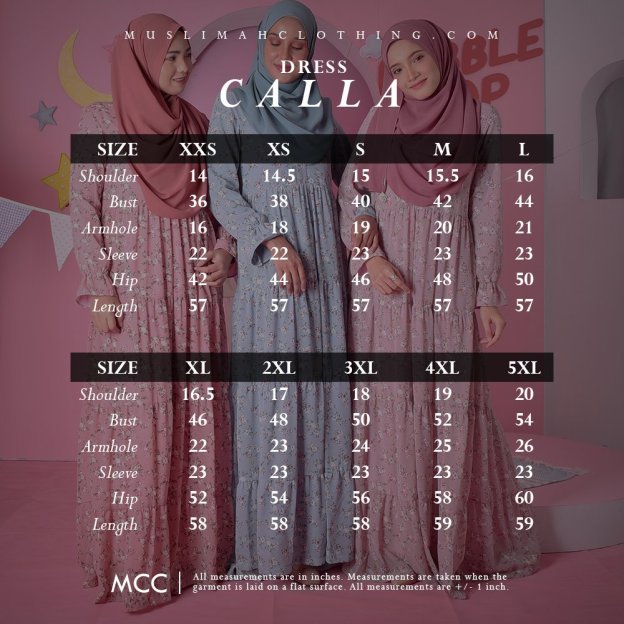 Dress Calla - Fantasy Peach