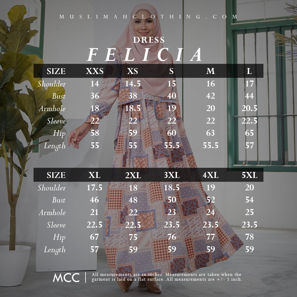 Dress Felicia - Cinnamon Brown