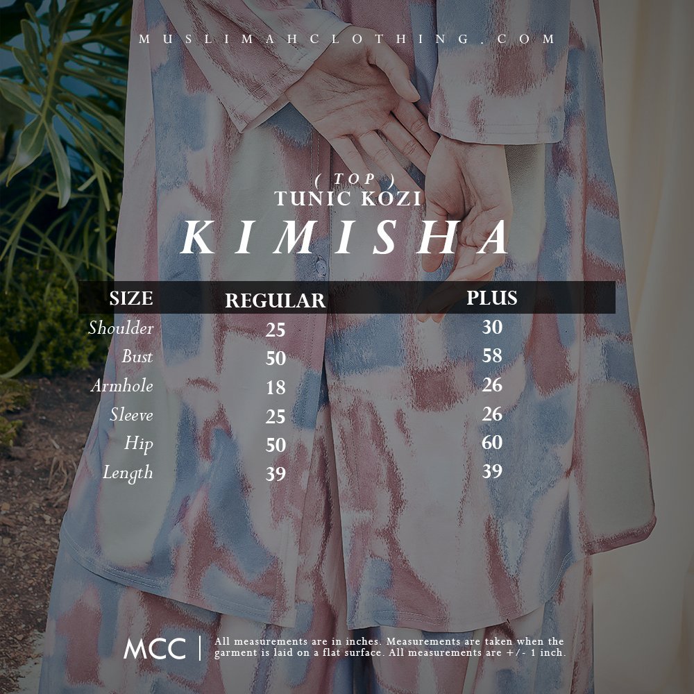 Tunic Kozi Kimisha - Bluish Grey