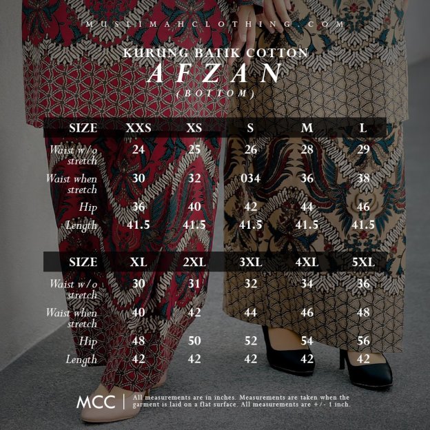 Baju Kurung Batik Cotton Afzan - Mustard Gold