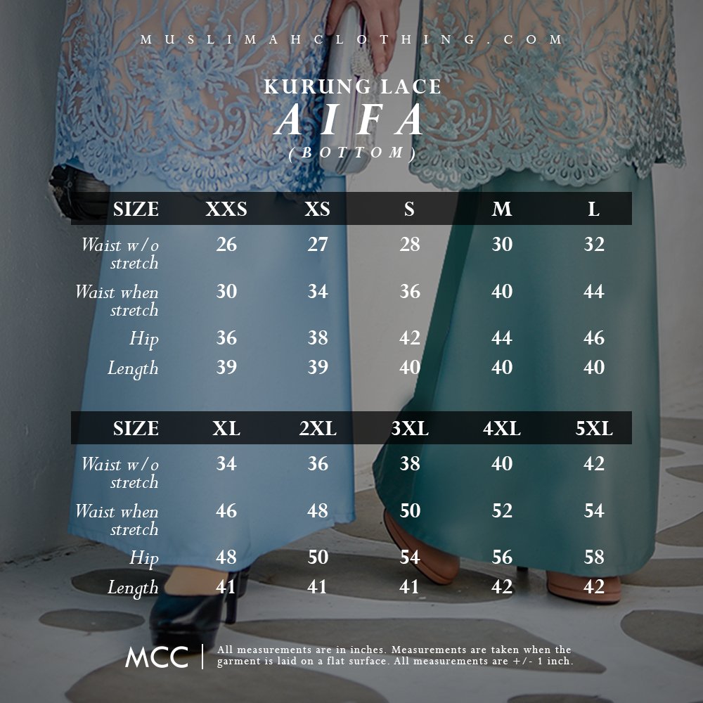 Baju Kurung Lace Aifa - Pistachio Nut