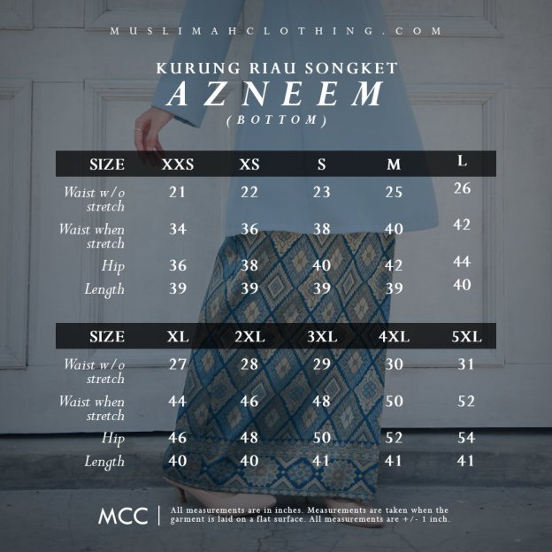Baju Kurung Riau Pahang Songket Azneem - Rose Red
