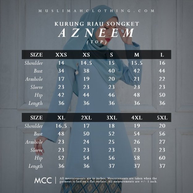 Baju Kurung Riau Pahang Songket Azneem - Rose Red