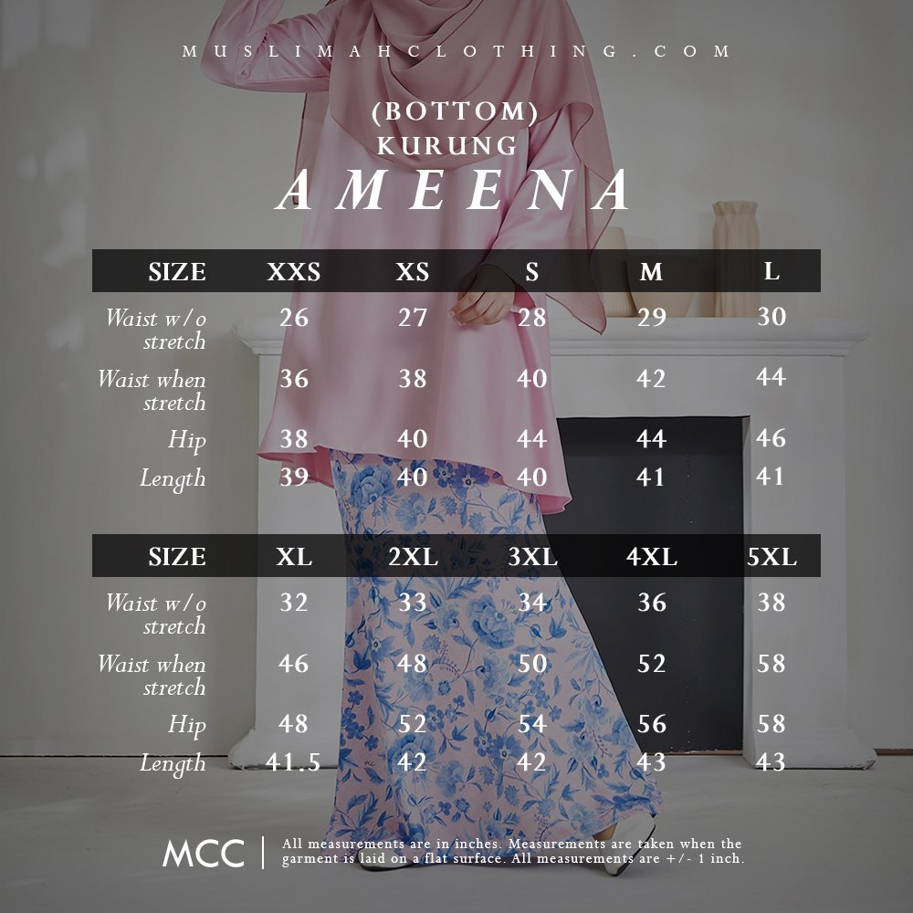 Baju Kurung Ameena - Snow White