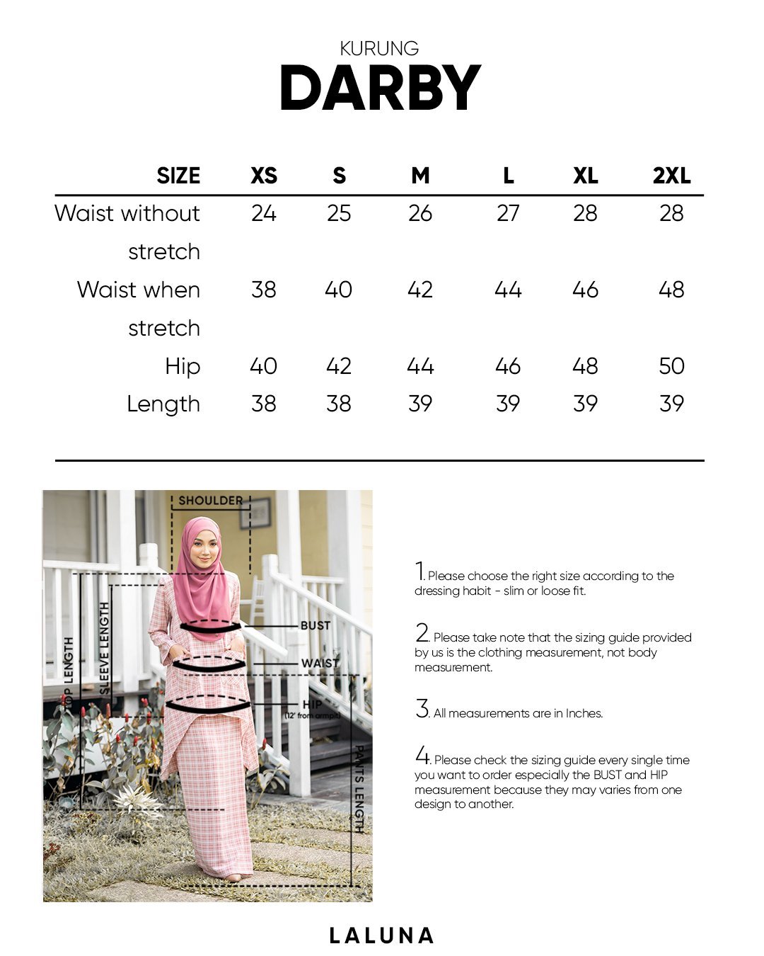 Baju Kurung Darby Laluna X MCC - Pewter Grey
