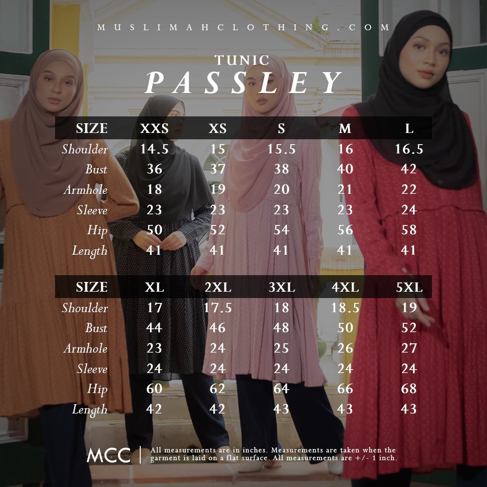 Tunic Passley - Ruby Red
