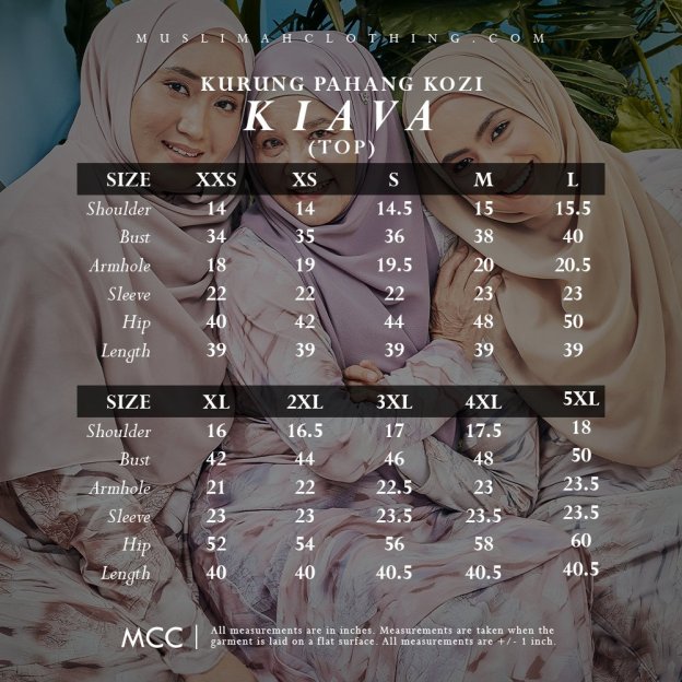 Baju Kurung Pahang Kozi Kiava - Silver Grey