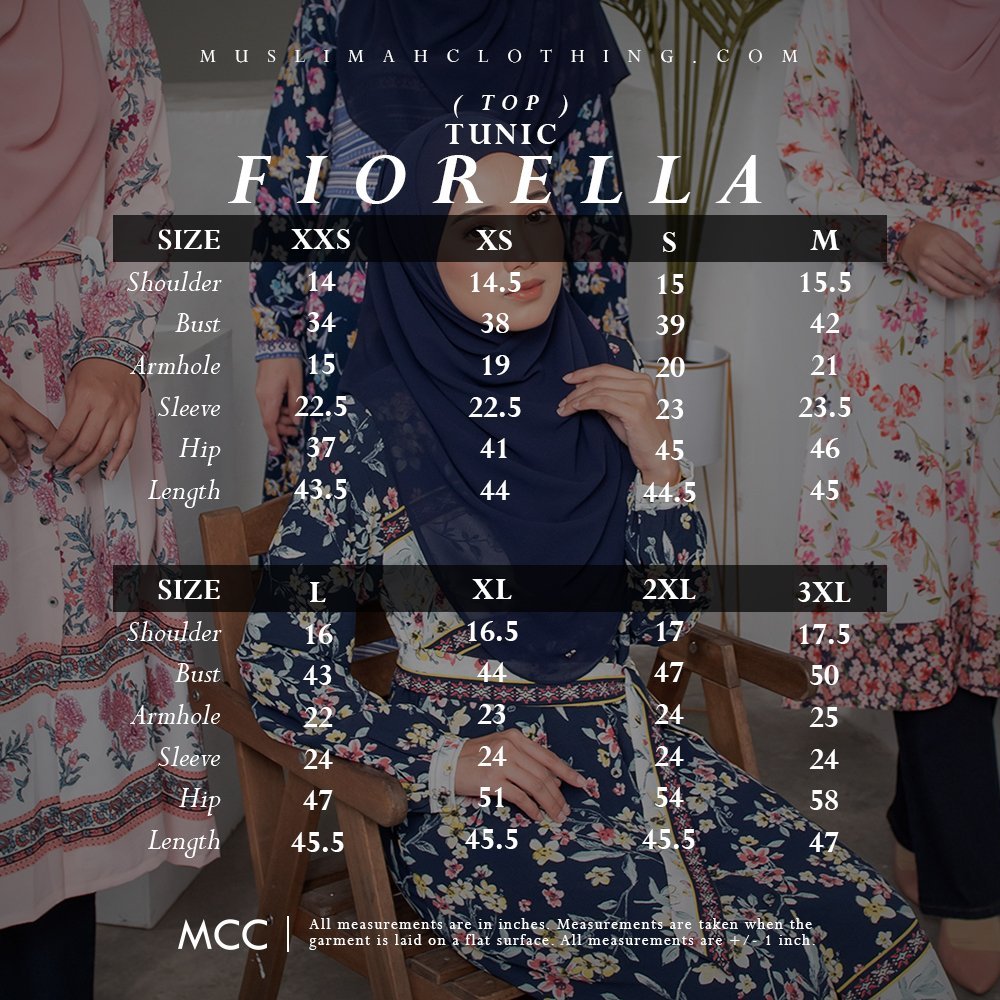 Tunic Fiorella - Navy Daffodil