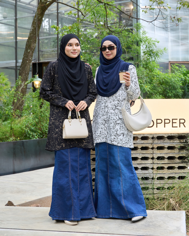 Skirt Denim Jeans Hessa Flare Series