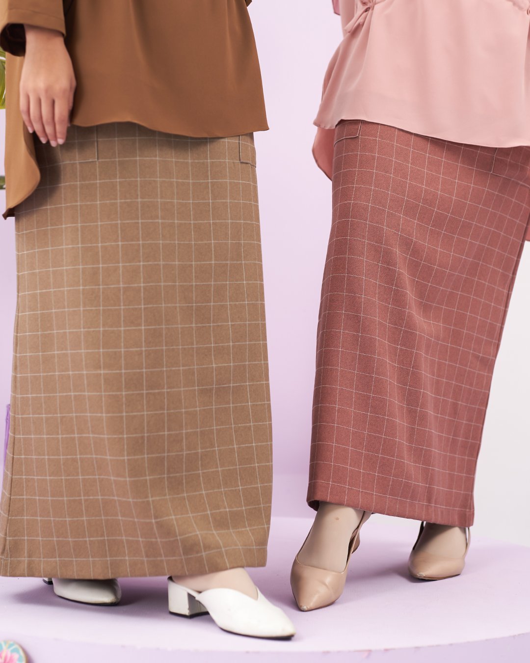 Skirt Unaisa Laluna X MCC - Peanut Brown