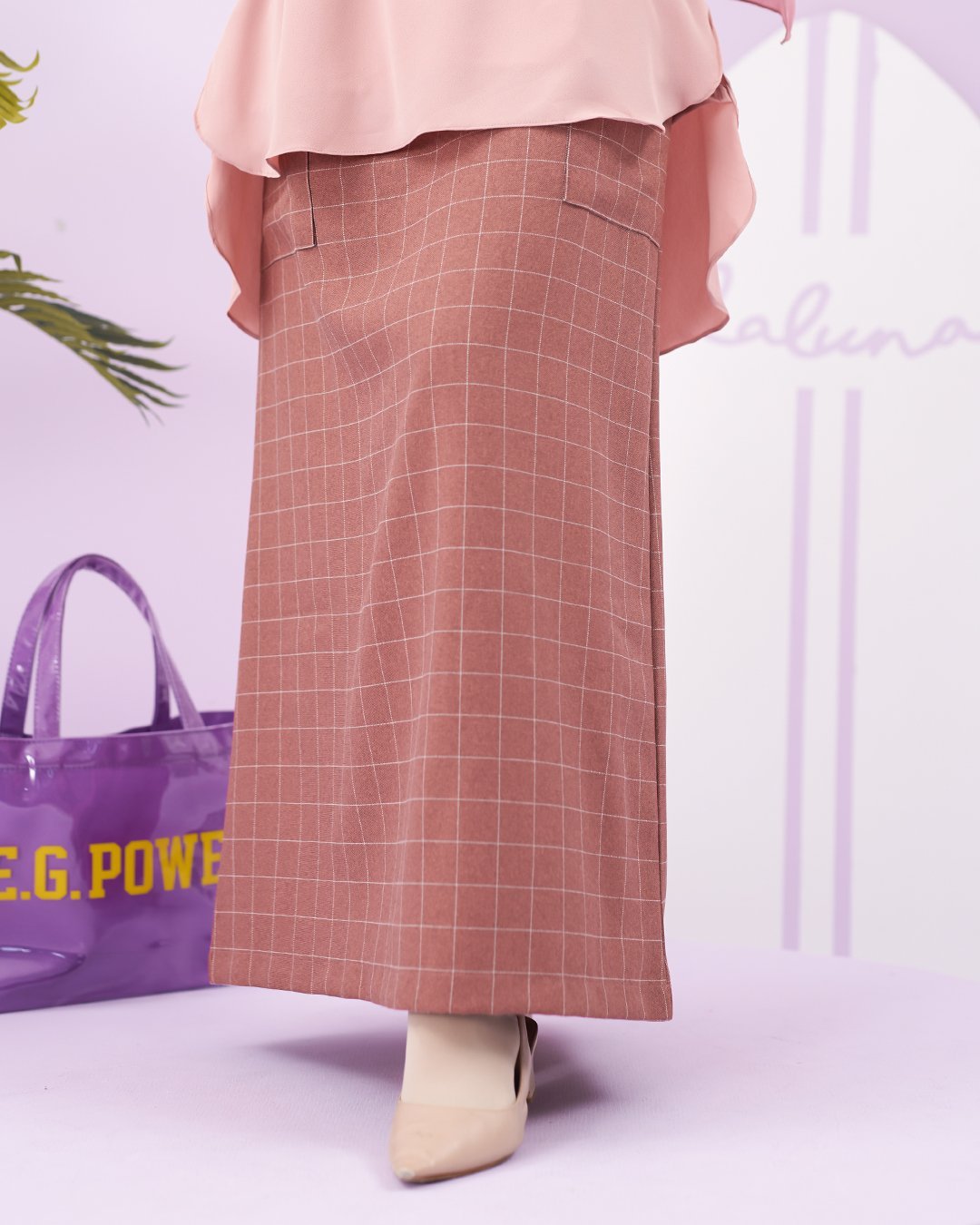 Skirt Unaisa Laluna X MCC - Dusty Rose