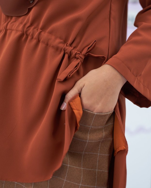 Skirt Unaisa Laluna X MCC - Peanut Brown