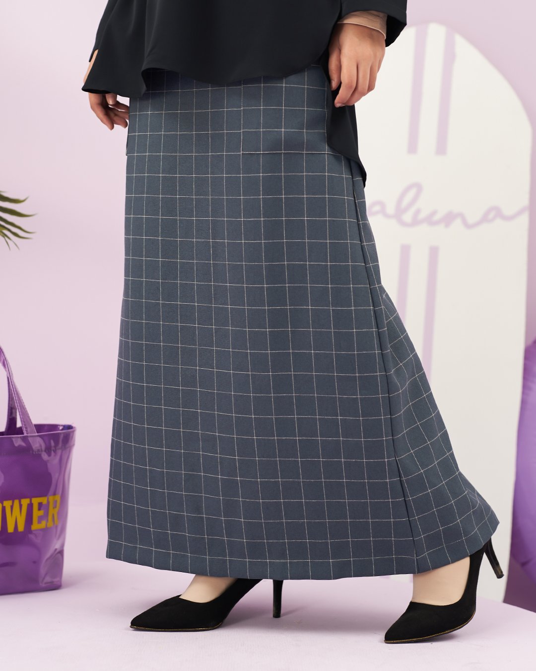 Skirt Unaisa Laluna X MCC - Prussian Blue