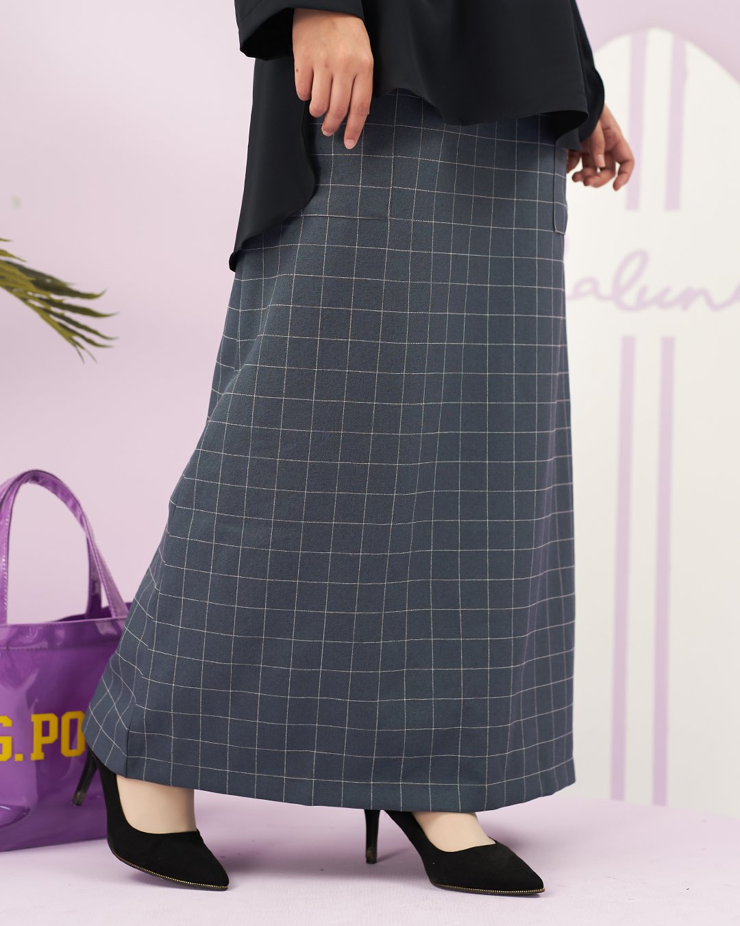 Skirt Unaisa Laluna X MCC - Prussian Blue