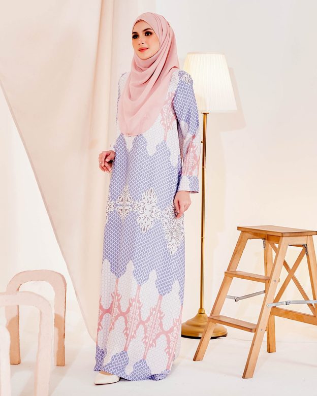 Kaftan Eshal - Pigeon Blue