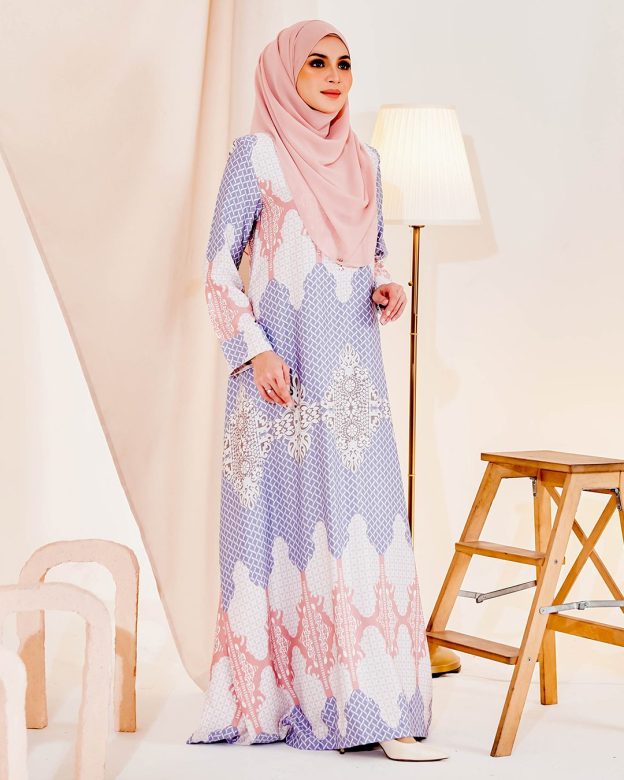 Kaftan Eshal - Pigeon Blue