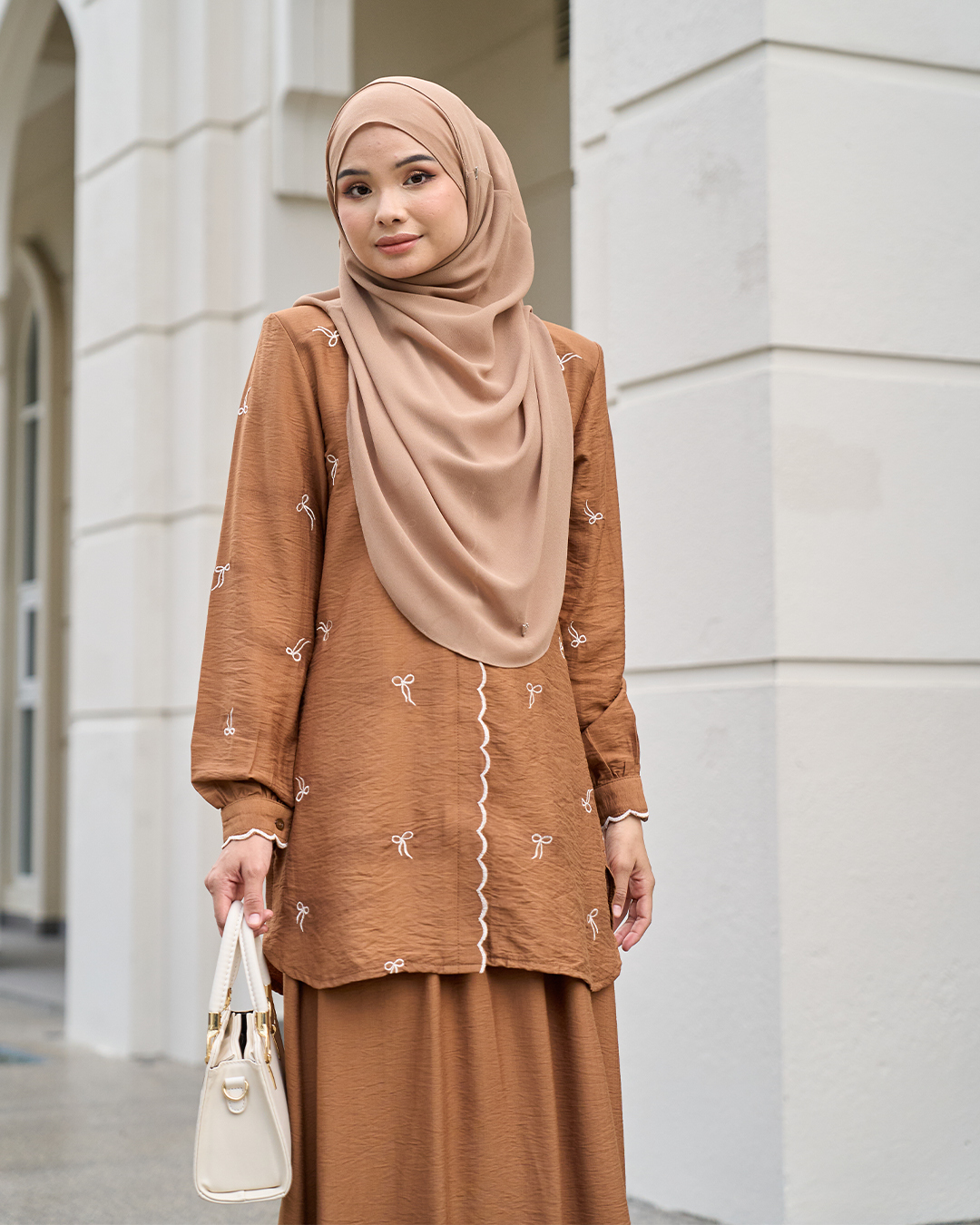 Suit Coquette Sulam Ribbon Claire – Pecan Brown