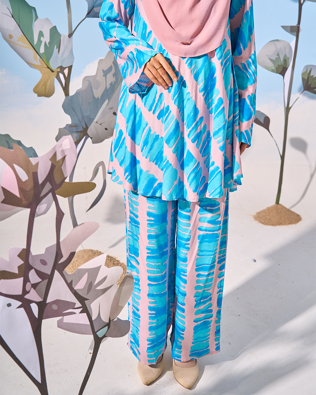 Suit Daisy Laluna X MCC - Baby Blue