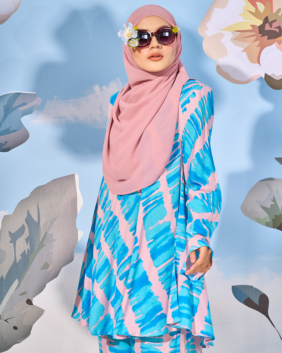 Suit Daisy Laluna X MCC - Baby Blue