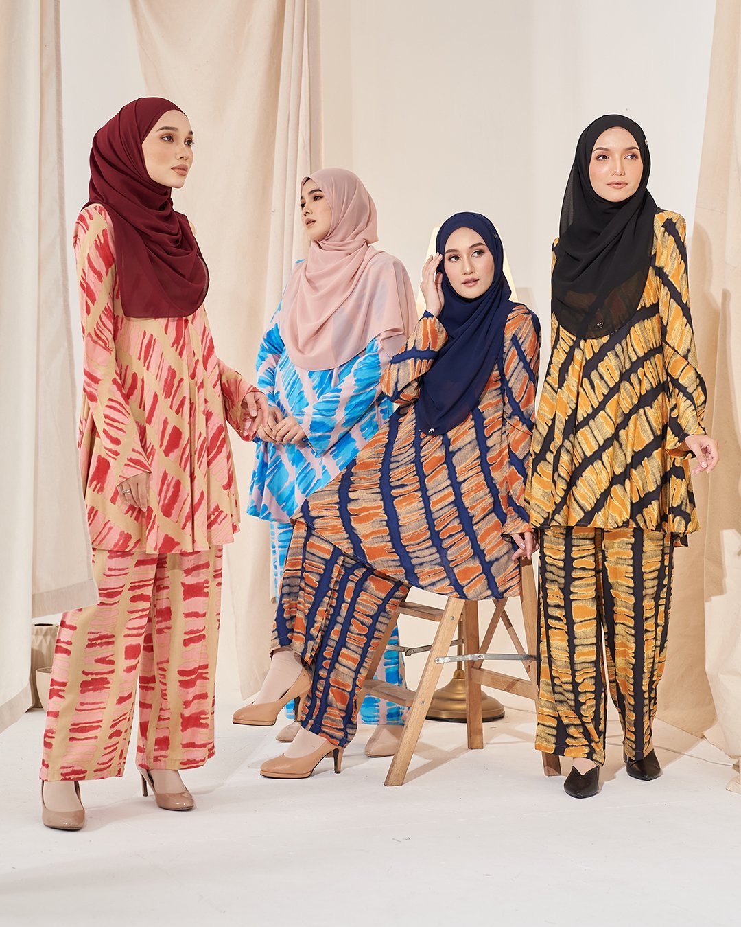 Suit Daisy Laluna X MCC - Golden Black
