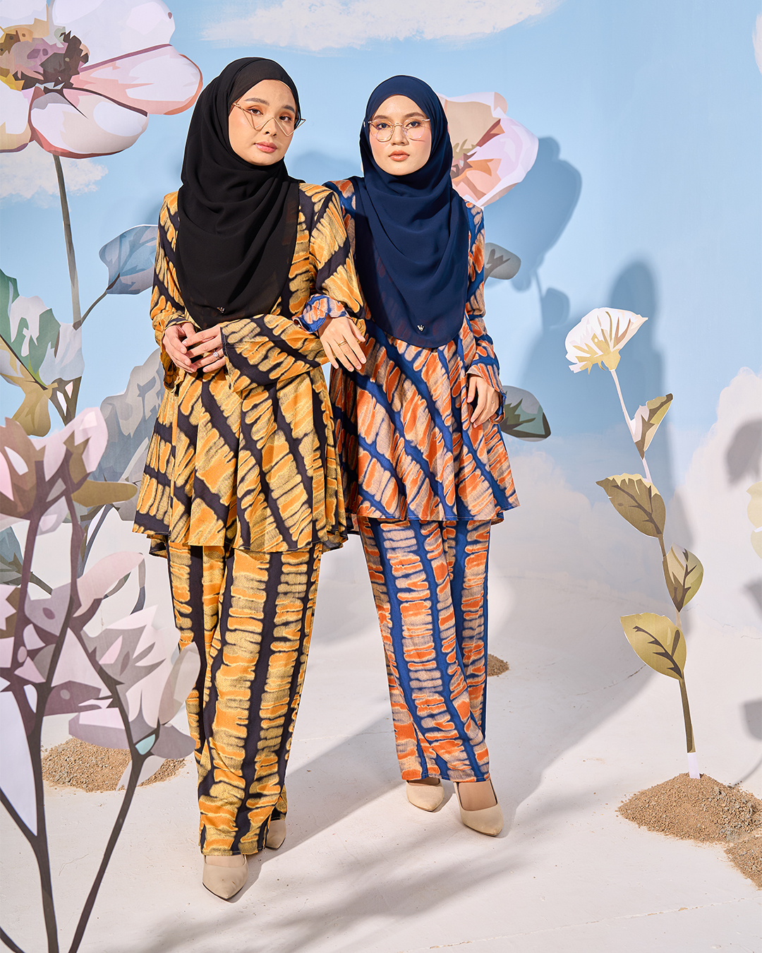 Suit Daisy Laluna X MCC - Golden Black