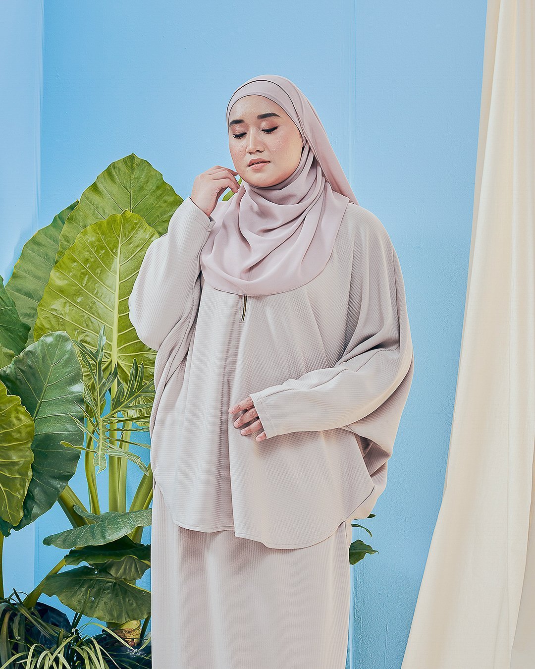 Suit Kozi Kasmira - Light Taupe