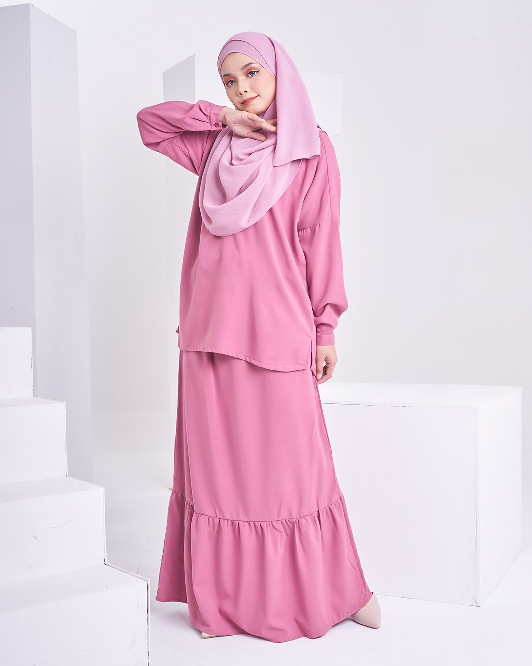 Suit Ladonna Laluna X MCC - Punch Pink