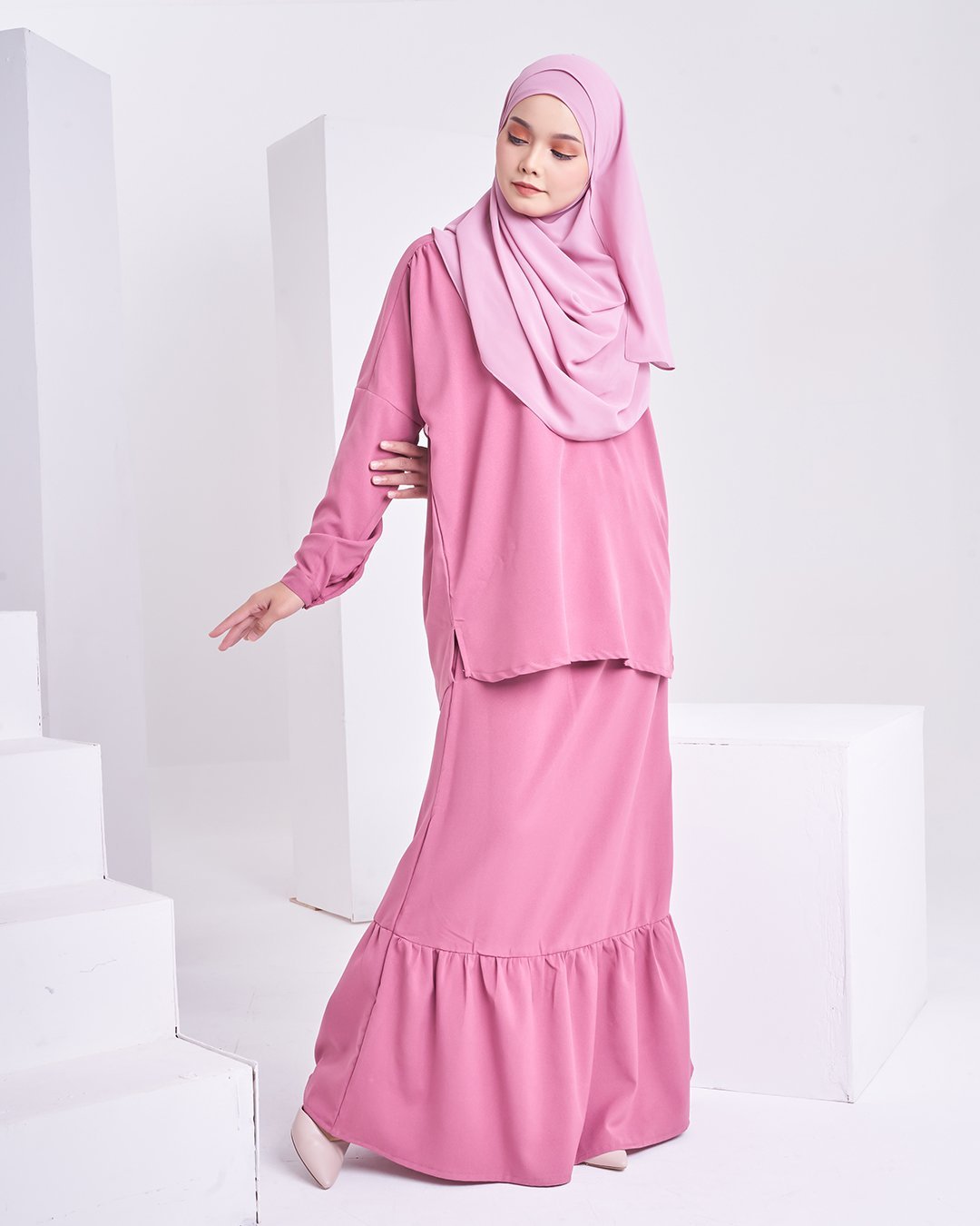 Suit Ladonna Laluna X MCC - Punch Pink