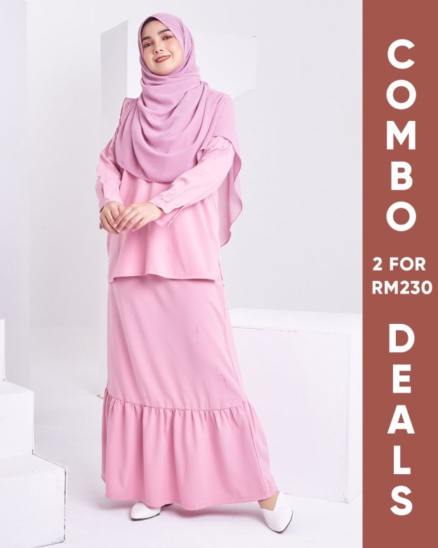 Suit Ladonna Laluna X MCC - Pink