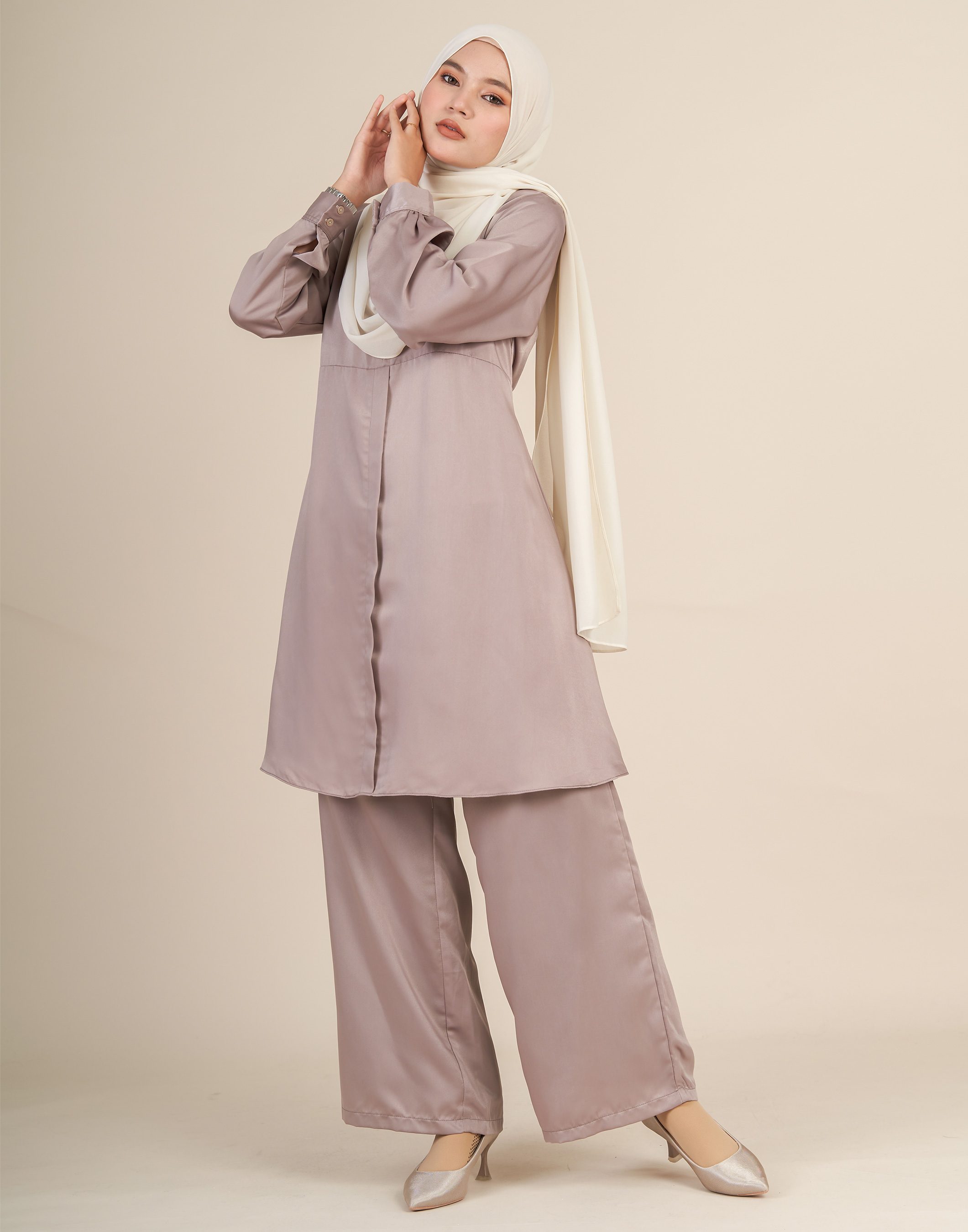 Suit Larna Laluna X MCC - Khaki Taupe