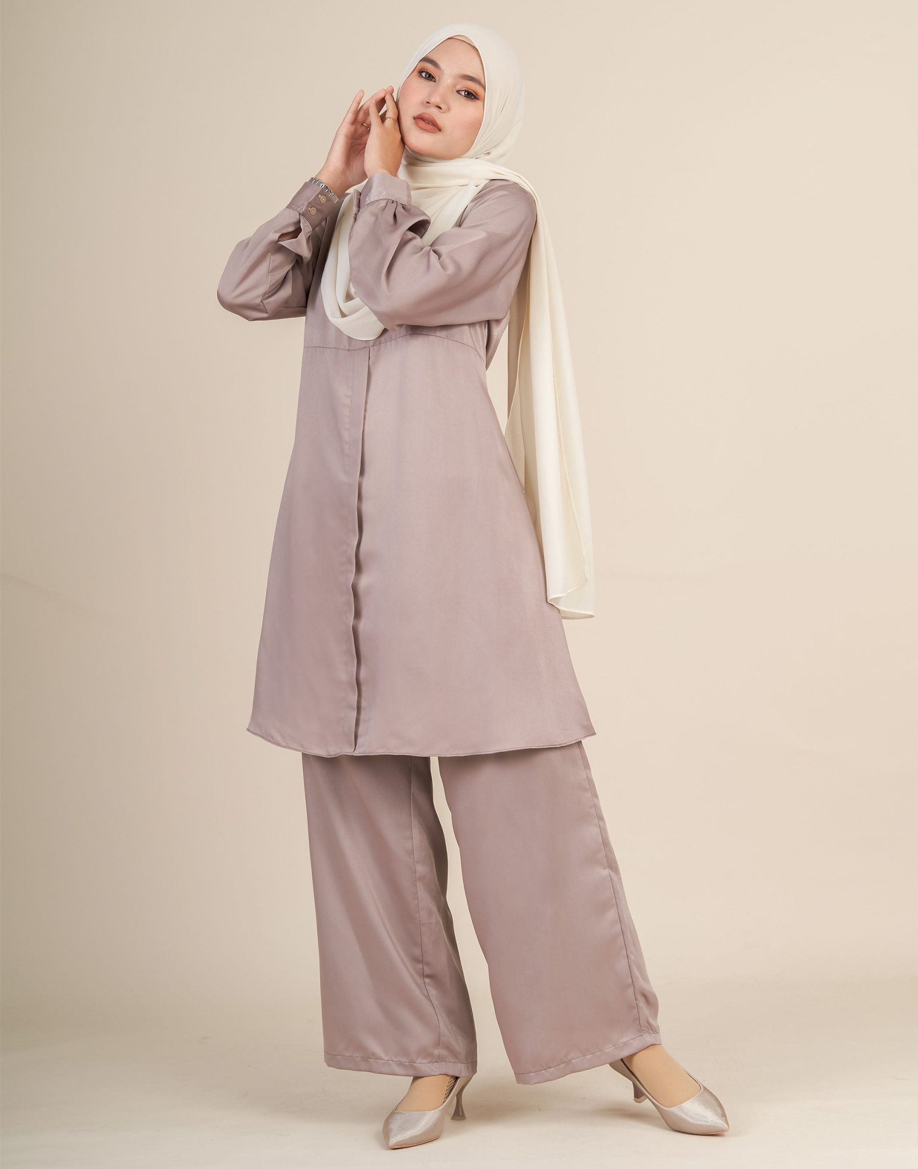 Suit Larna Laluna X MCC - Khaki Taupe