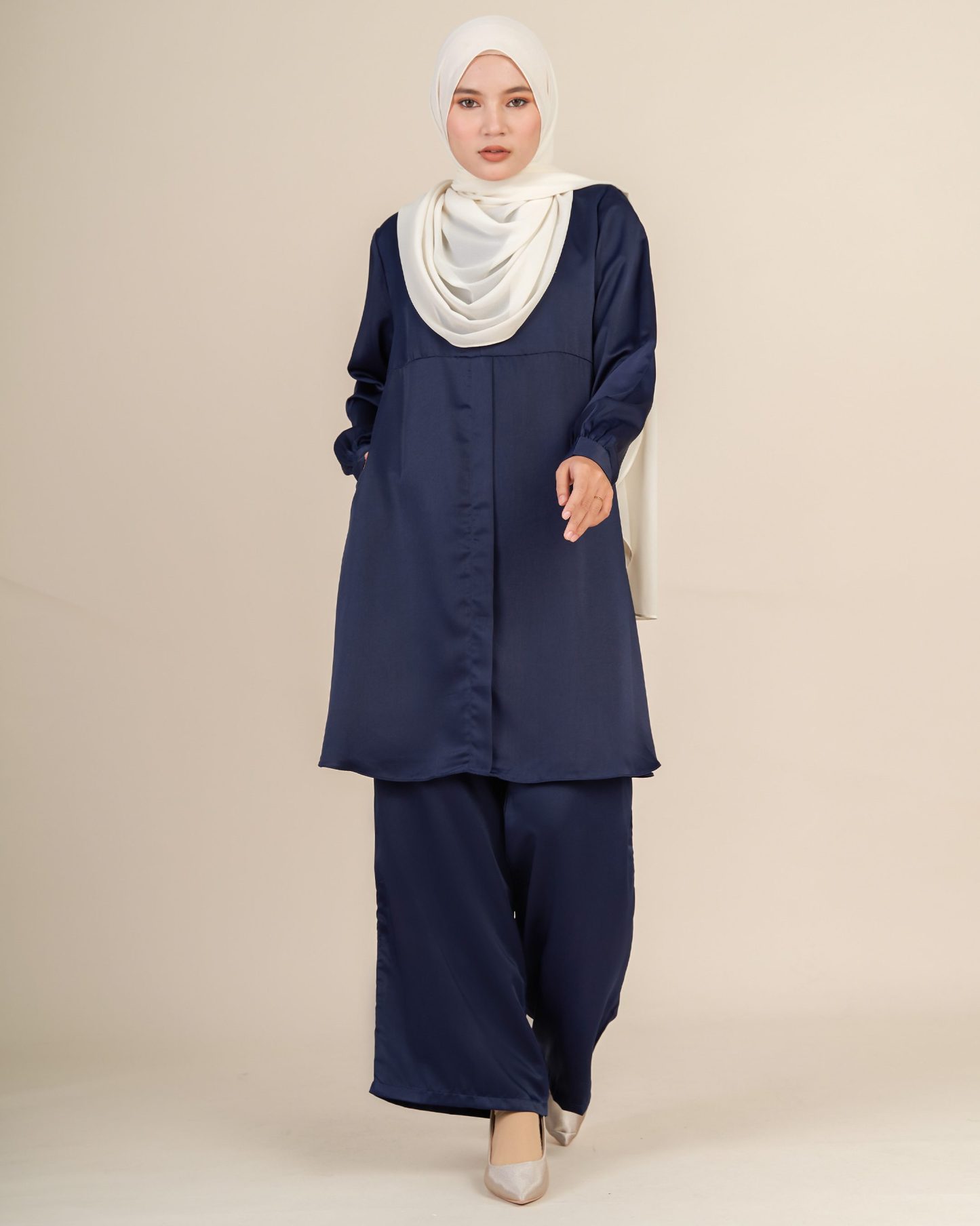 Suit Larna Laluna X MCC - Navy Blue