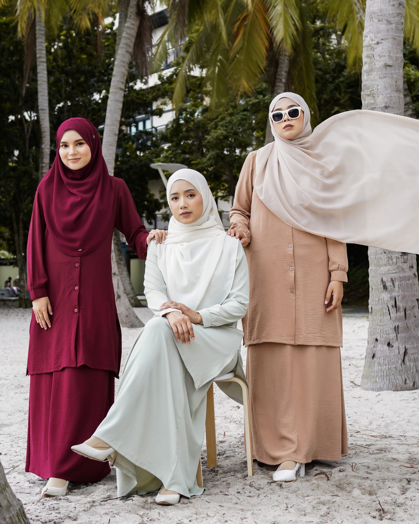Suit Lora Laluna X MCC - Maroon