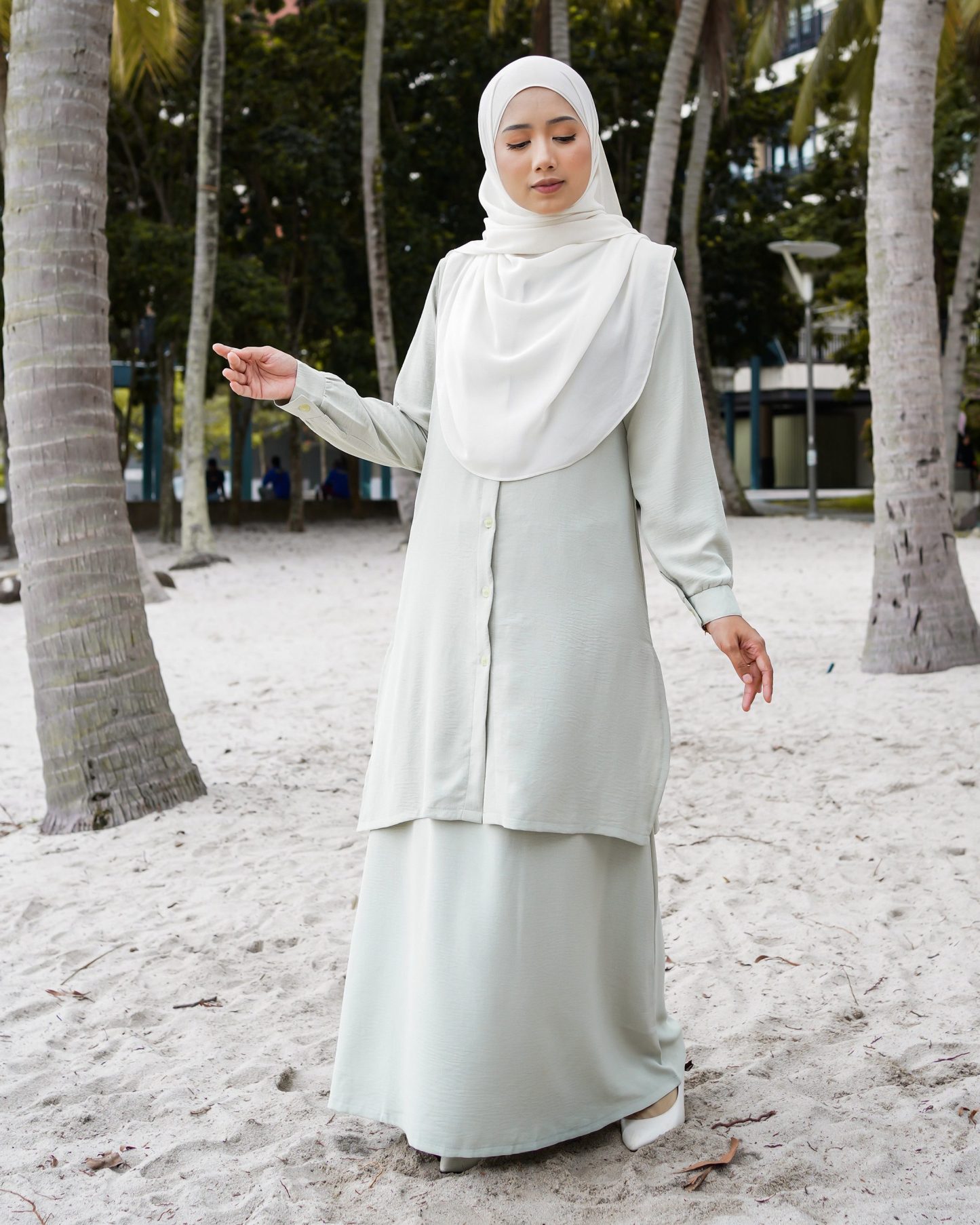 Suit Lora Laluna X MCC - Mint