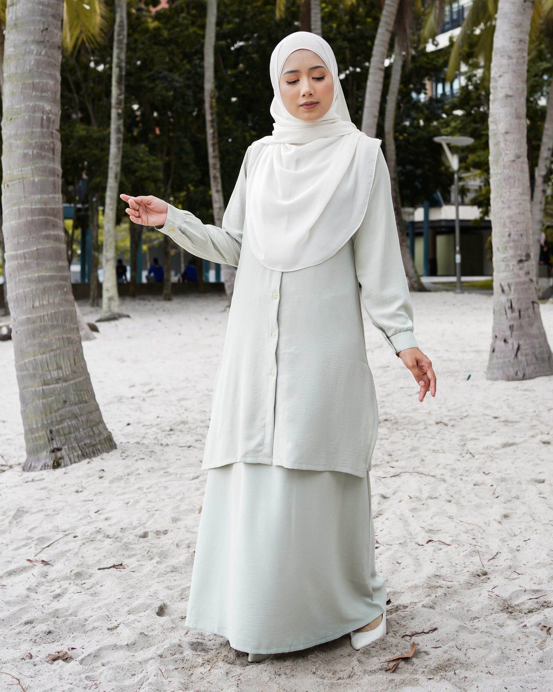 Suit Lora Laluna X MCC - Mint