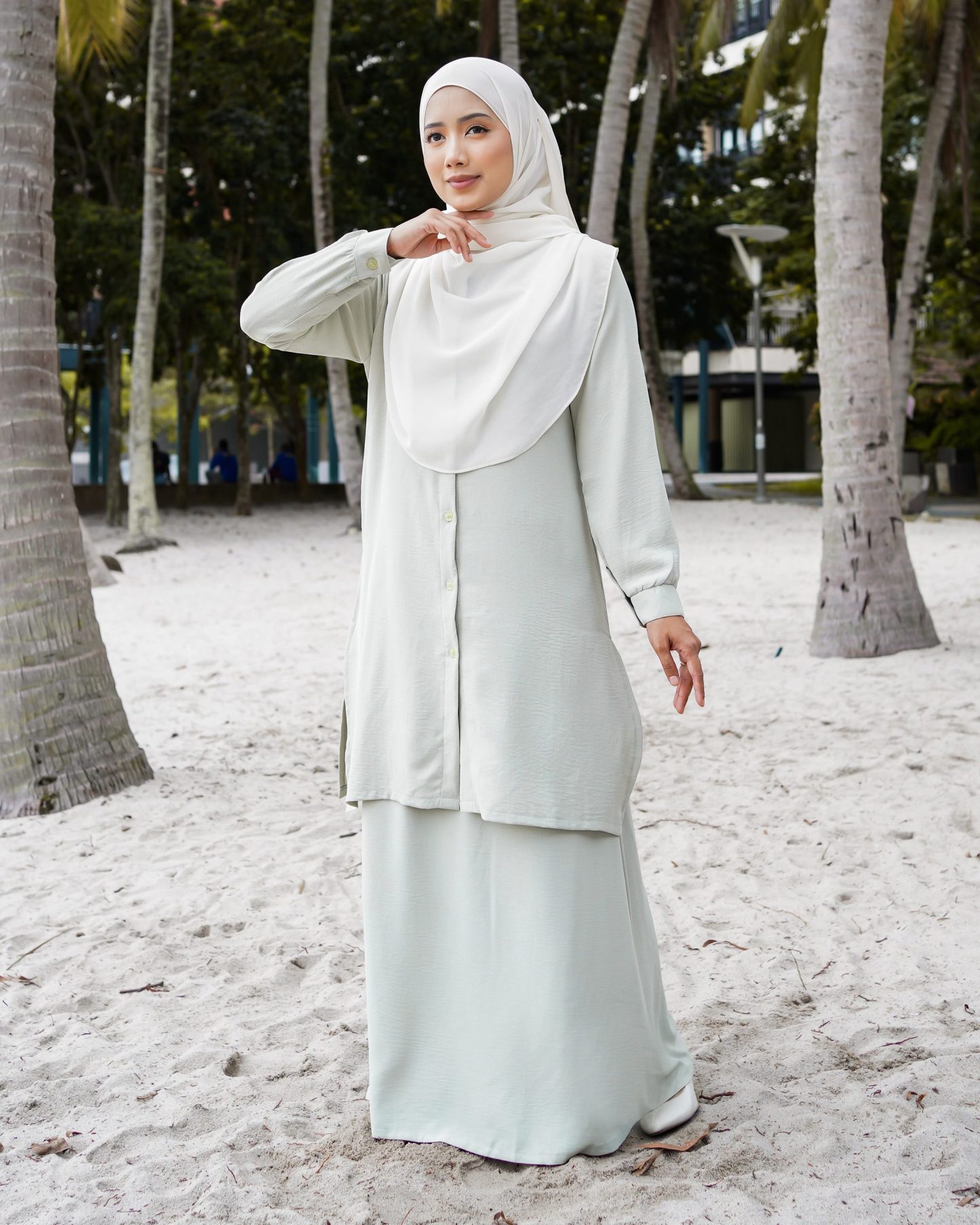 Suit Lora Laluna X MCC - Mint