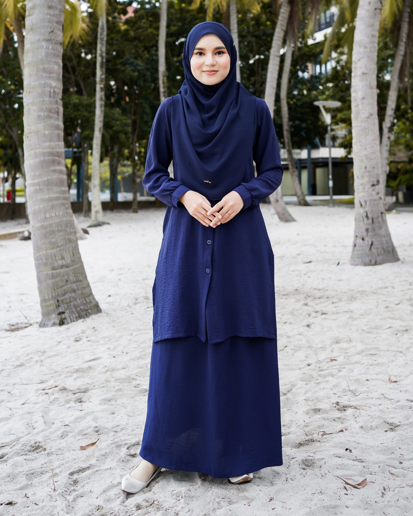 Suit Lora Laluna X MCC - Navy Blue