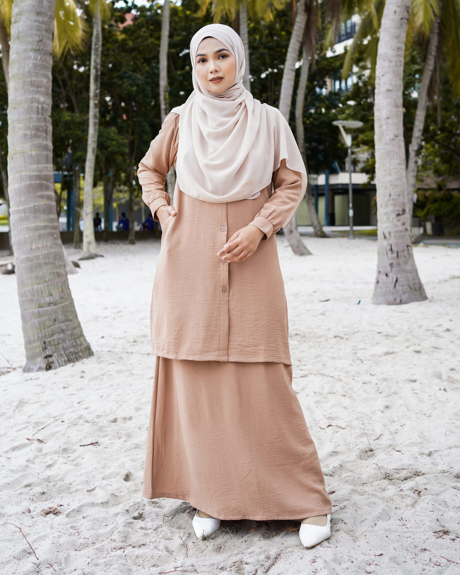 Suit Lora Laluna X MCC - Wheat Nude