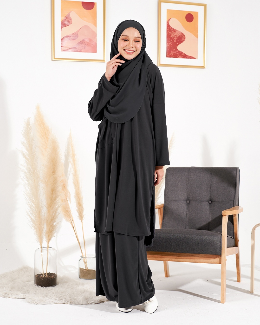 Suit Lenora - Charcoal Grey