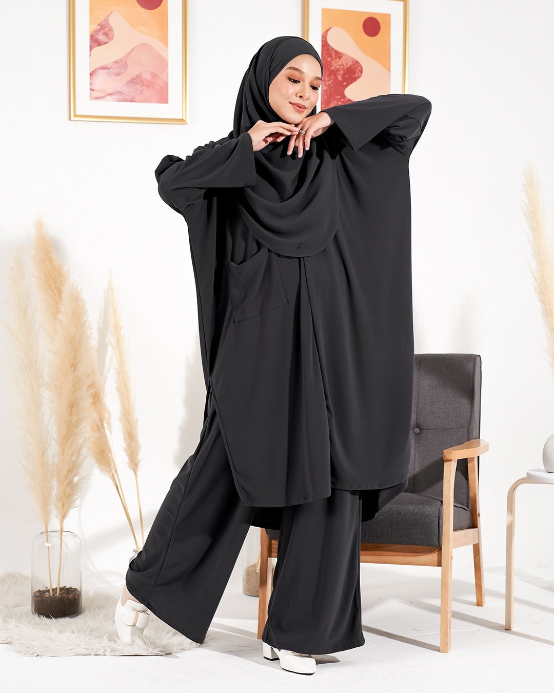 Suit Lenora - Charcoal Grey