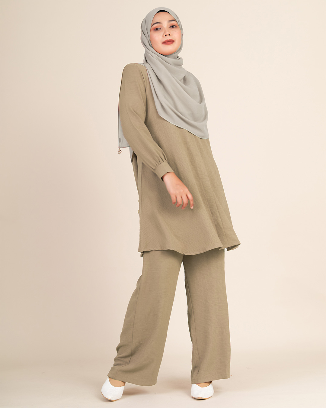 Suit Lexia Laluna X MCC - Khaki Brown
