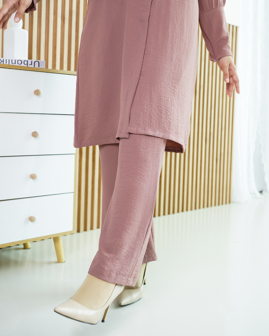 Suit Leyla Laluna X MCC - Coral Almond