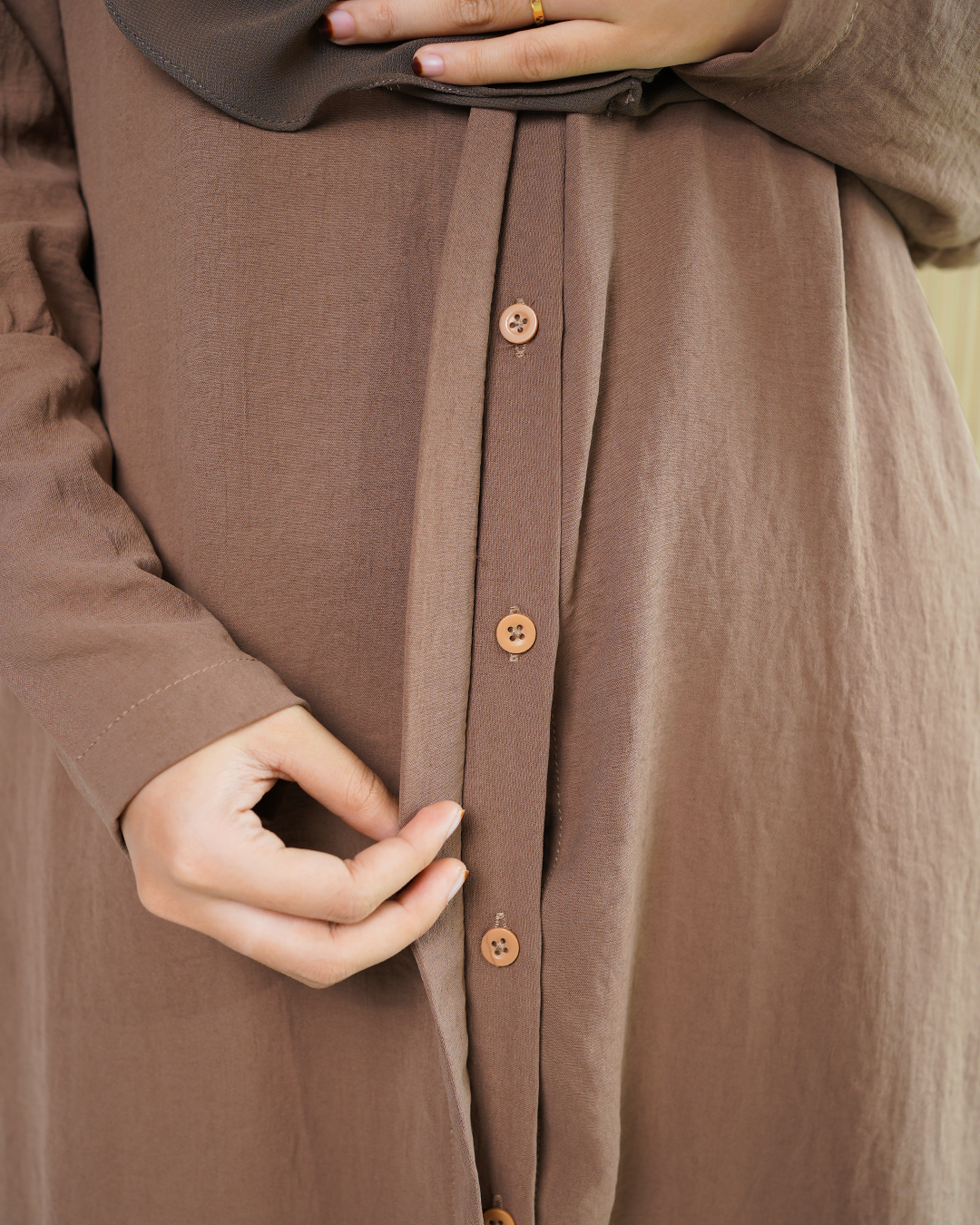 Suit Leyla Laluna X MCC - Peanut Brown