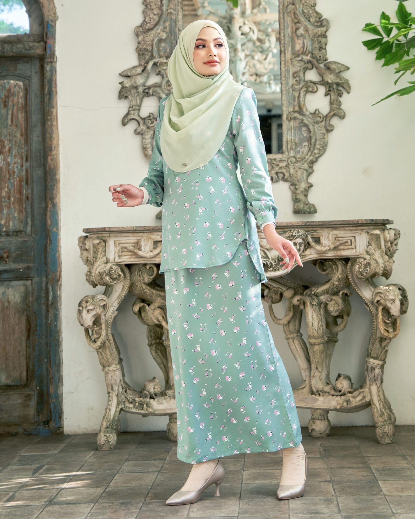 Suit Liani Laluna X MCC - Primrose Fern