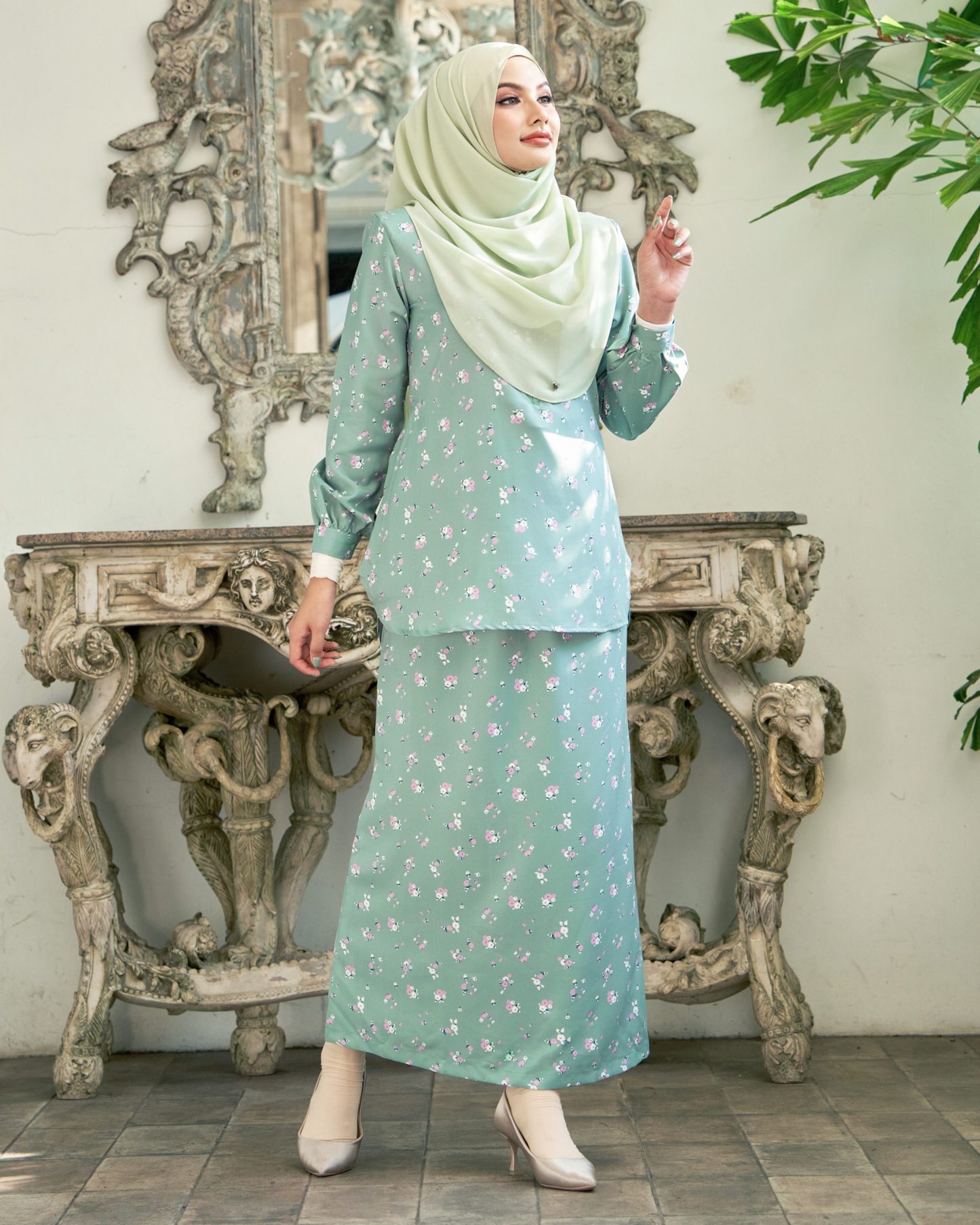 Suit Liani Laluna X MCC - Primrose Fern
