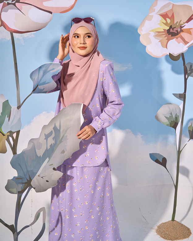 Suit Liani Laluna X MCC - Primrose Wisteria