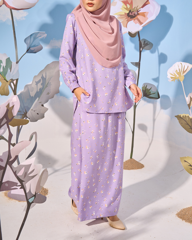 Suit Liani Laluna X MCC - Primrose Wisteria