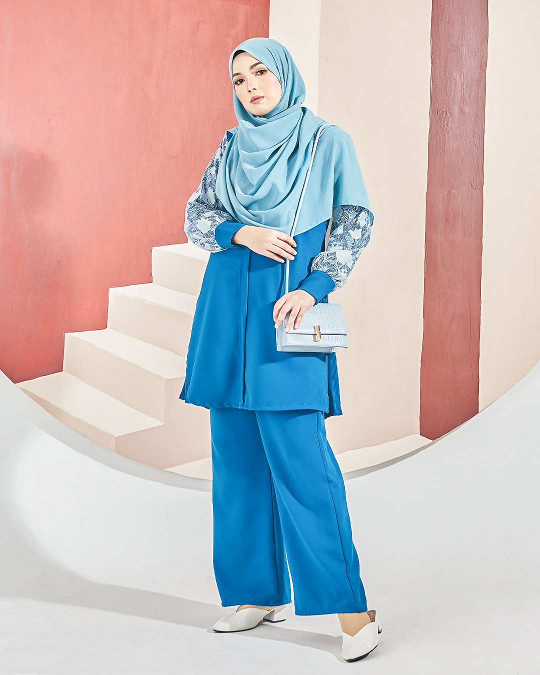 Suit Liliana Laluna X MCC - Bermuda Blue