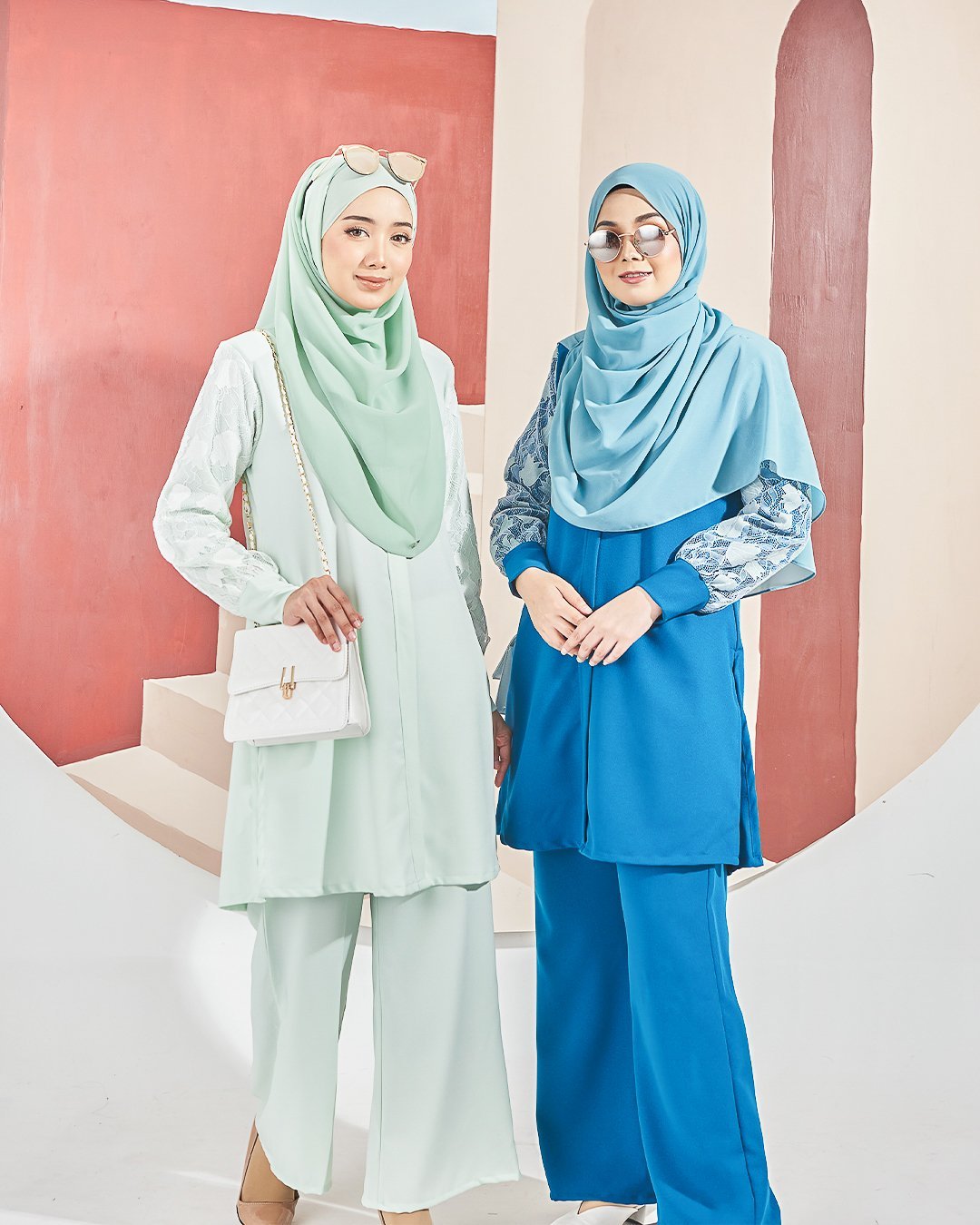 Suit Liliana Laluna X MCC - Bermuda Blue